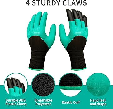 Paire de gants de jardin durables – protection mains