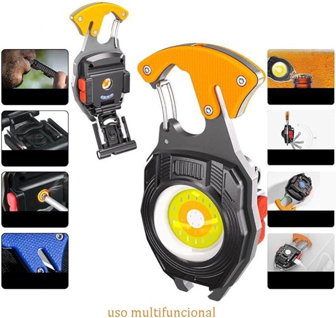 Lampe de poche COB - 7 modes