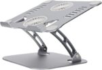 Support réglable pour ordinateur portable avec ventilateurs
