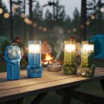 Lampe de camping solaire multifonctionnelle