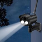 Lampe Solaire intelligente avec Suivi de Mouvement forme Caméras