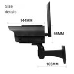 Lampe Solaire intelligente avec Suivi de Mouvement forme Caméras