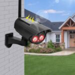 Lampe Solaire intelligente avec Suivi de Mouvement forme Caméras