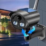 Lampe Solaire intelligente avec Suivi de Mouvement forme Caméras